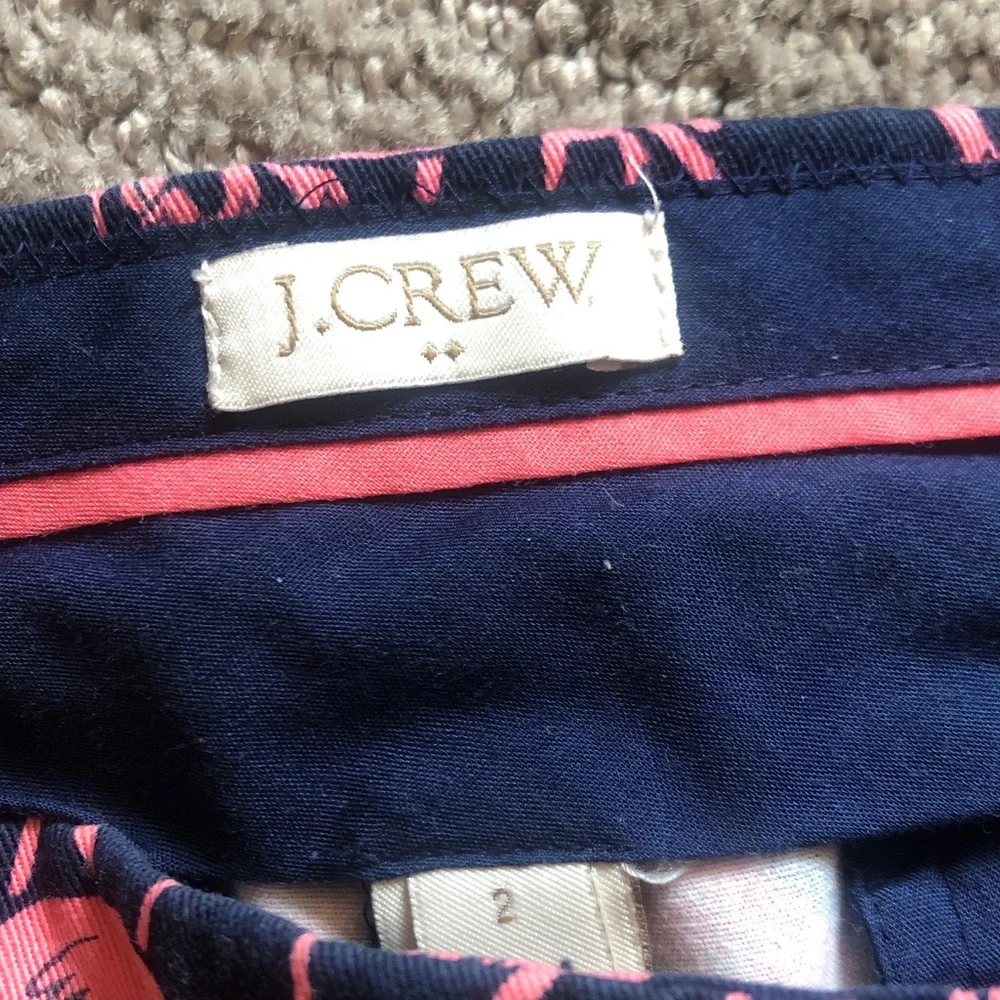 Flamingo J Crew Stio hiking zip pockets EUC both size 4 low rise - Picture 3 of 7